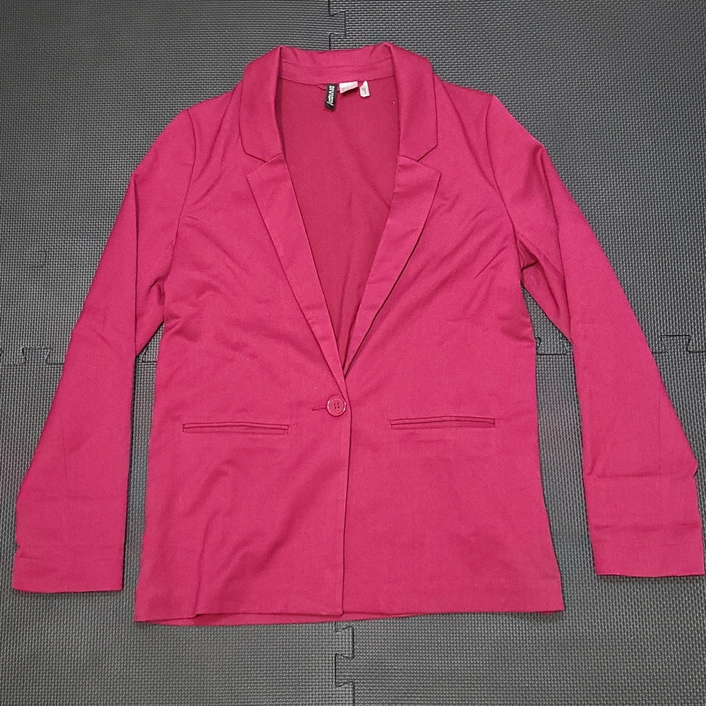 H&M Red Blazer Size 8